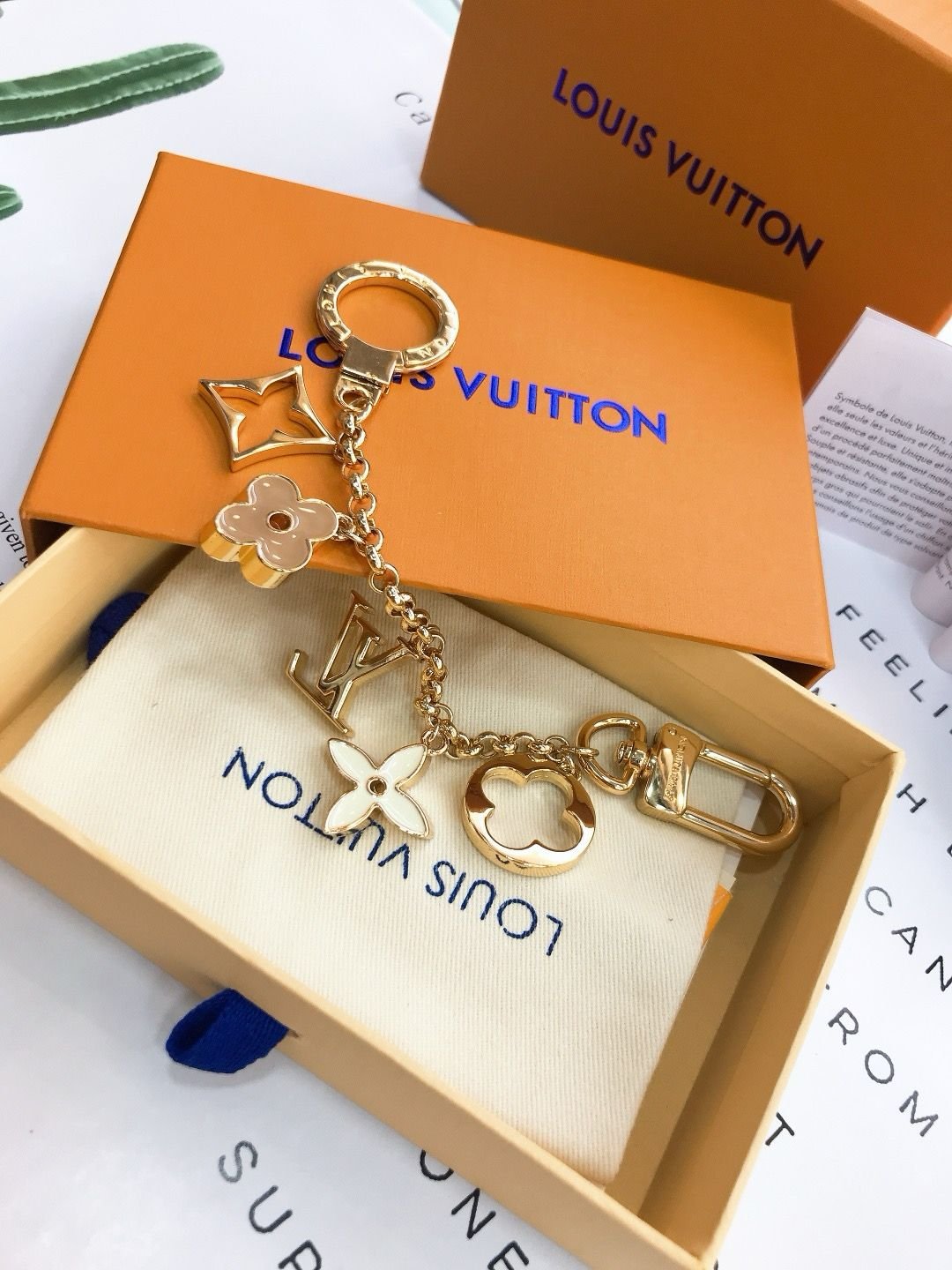 Louis Vuitton LV  Bag Charm Key Holder - Image 5 of 5